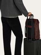 Ferragamo Mens Hug buckle backpack in Red