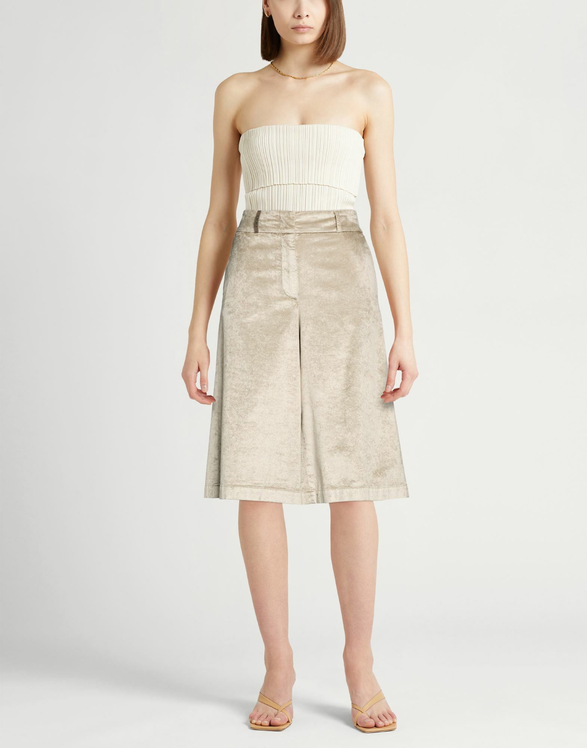 Peserico Womens Shorts & Bermuda Shorts in Grey