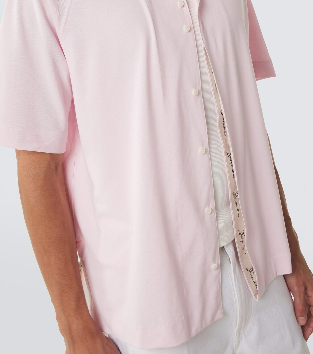 Jacquemus Jean Atelier jersey bowling shirt
