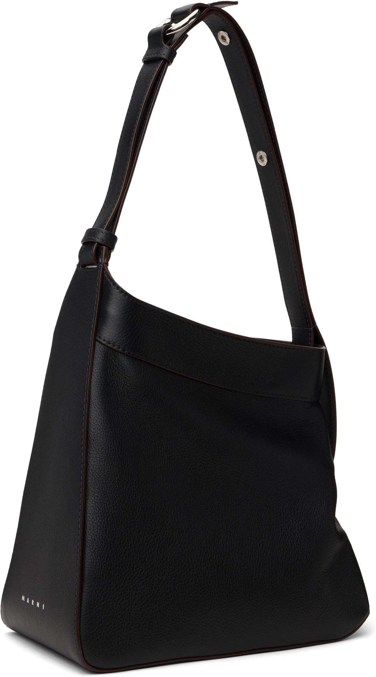 Marni Black Medium Muso Bag