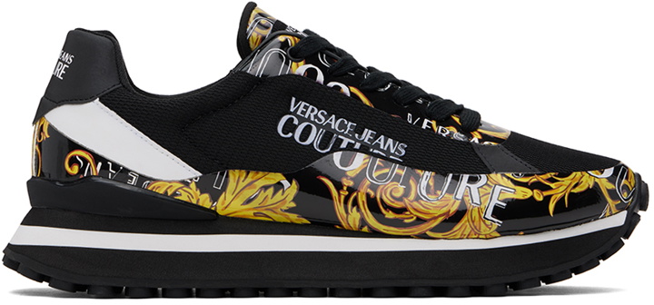 Photo: Versace Jeans Couture Black Spyke Sneakers