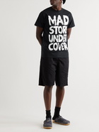 UNDERCOVER MADSTORE - MADSTORE Logo-Print Cotton-Jersey T-Shirt - Black