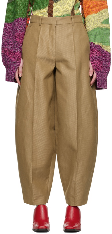 Photo: Stella McCartney Khaki Tapered Trousers