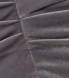 Alexandre Vauthier - Velvet miniskirt