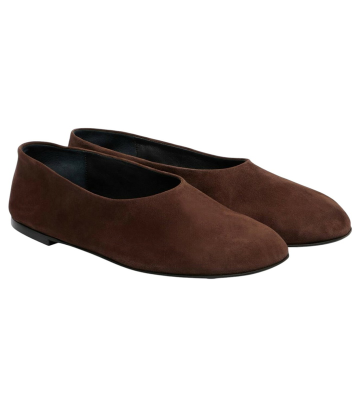 Photo: Proenza Schouler Glove suede ballet flats