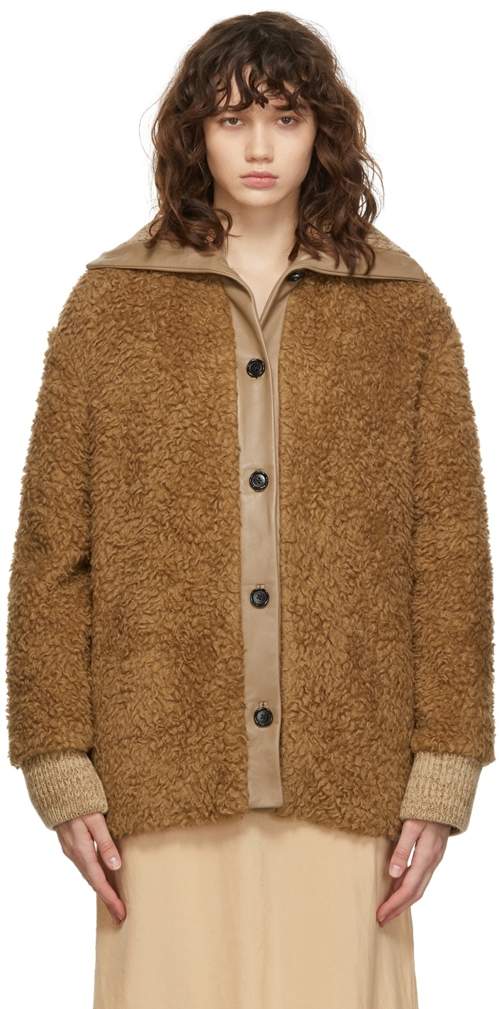 Marni on sale shearling jacket