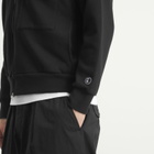 Universal Works Men's TylerZip Sweat Jacket in Black