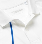 Lacoste Tennis - Novak Djokovic Printed Stretch-Jersey Polo Shirt - White