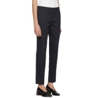 Jil Sander Navy Navy Stretch Gabardine Trousers