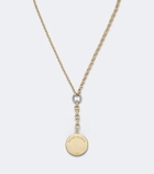 FoundRae Resilience Blossoms Medium 18kt gold necklace with diamonds