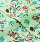 Acne Studios - Simon Camp-Collar Floral-Print Twill Shirt - Green