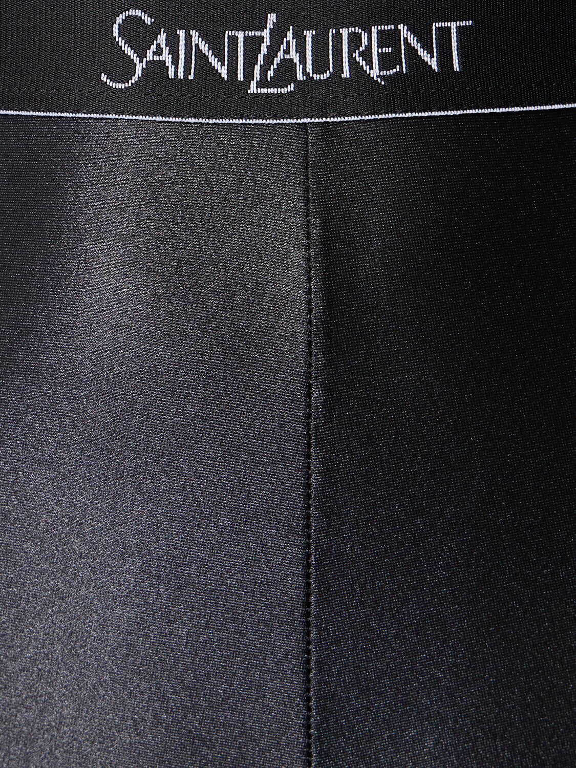SAINT LAURENT - Stretch Nylon Blend Leggings Saint Laurent