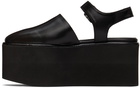 Molly Goddard Black Adriana Sandals