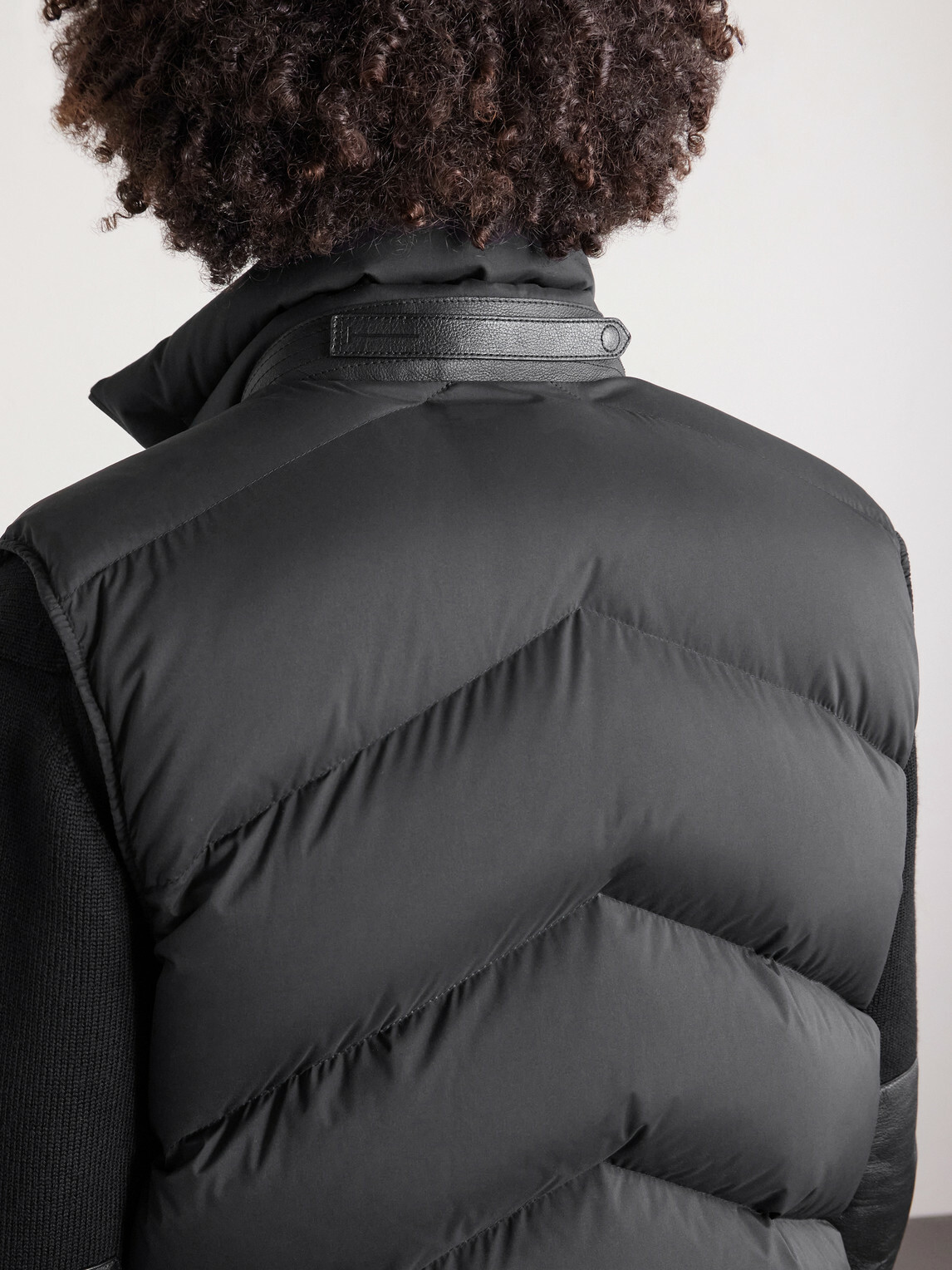 TOM FORD - Quilted Shell Gilet - Black