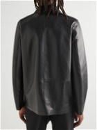 Dunhill - Leather Overshirt - Black