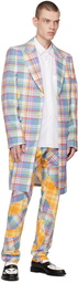 Comme des Garçons Homme Plus Multicolor Check Coat