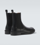Alexander McQueen Leather Chelsea boots