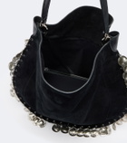 Isabel Marant Oskan Soft Medium suede crossbody bag