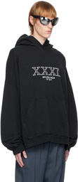 Balenciaga Black XXXL Large Fit Hoodie