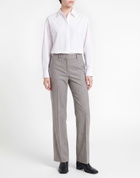 Magda Butrym Womens Pants Light in Grey