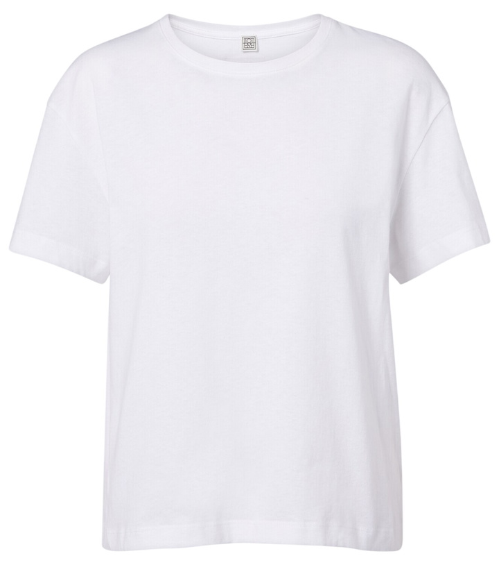 Photo: Toteme Cotton jersey T-shirt