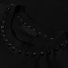 Valentino Men's Stud T-Shirt in Black