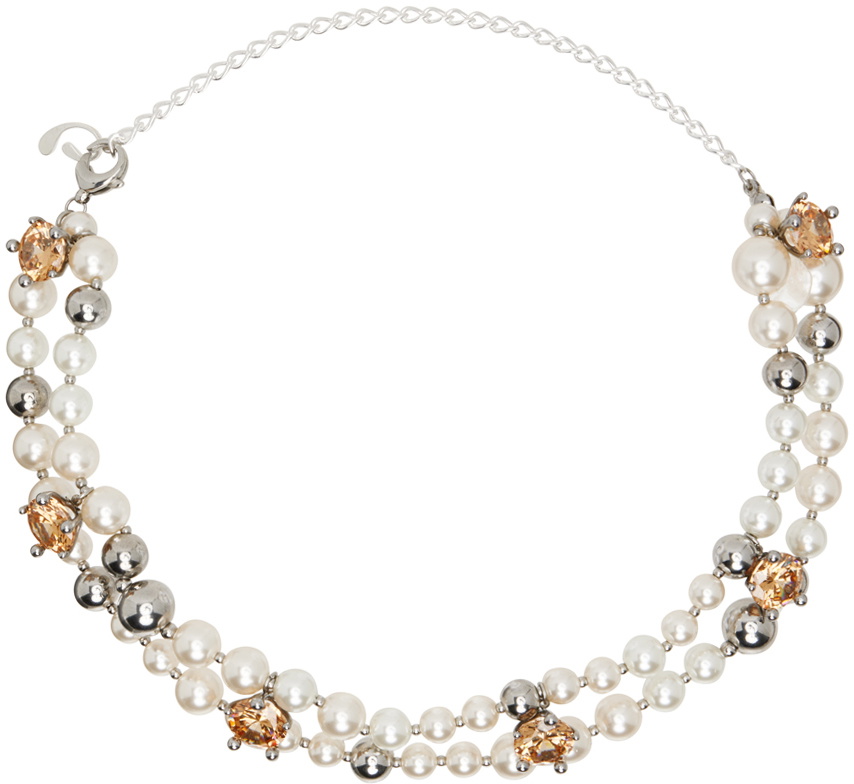 Collana A 3 Fili Di Perle Donna