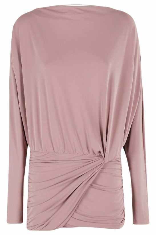 Photo: The Andamane Wisteria Mini Long Sleeve Mini Dress