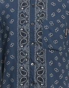 Palm Angels Mens Shirt in Navy