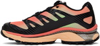 Salomon Black & Pink XT-4 OG Aurora Borealis Sneakers