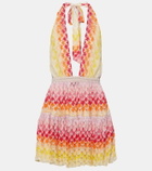 Missoni Mare Knitted halterneck minidress