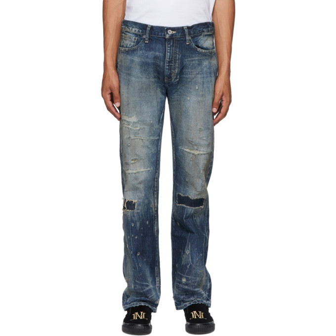 Neighborhood Indigo Bullet Savage Mid Jeans Neighborhood