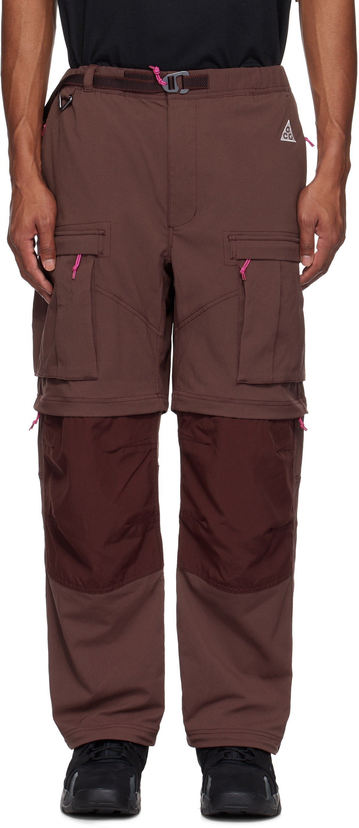 Nike Burgundy ACG Smith Summit Cargo Pants Nike Nike Burgundy ACG Smith Summit Cargo Pants Nike