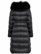 MONCLER Boedic Nylon Down Long Jacket