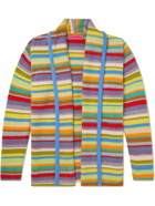 The Elder Statesman - Jolly Striped Cashmere Cardigan - Multi