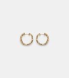 Bucherer Fine Jewellery Link 18kt gold earrings with diamonds