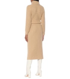 Loro Piana - Tribeca ribbed-knit cashmere midi skirt