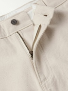 Corridor - Straight-Leg Cotton-Canvas Trousers - Neutrals