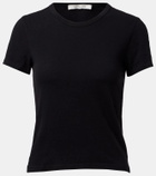 Slvrlake Cropped cotton jersey T-shirt