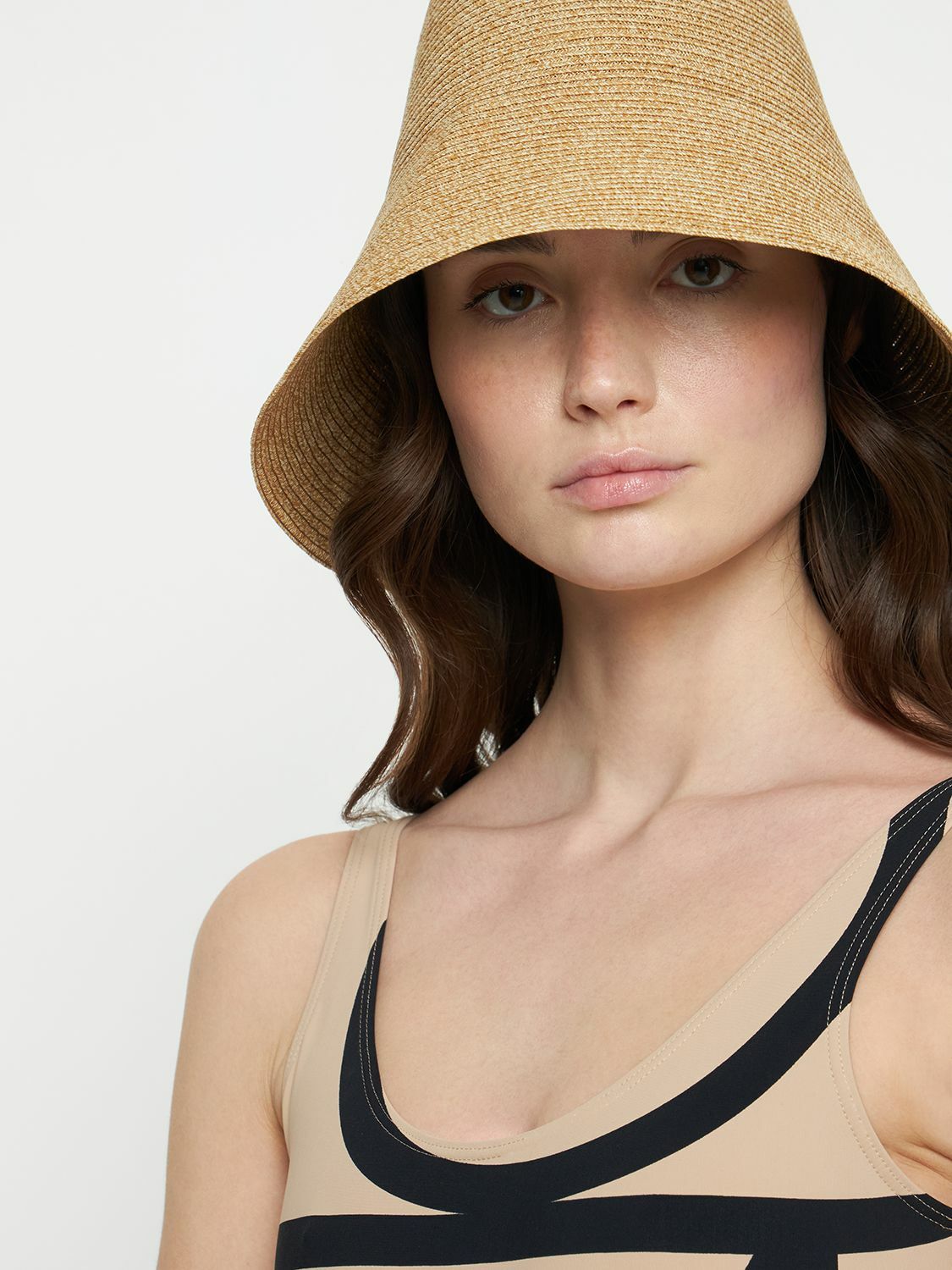 帽子その他 [TOTEME] Straw Woven Bucket Hat Woven paper straw hat crème – TOTEME