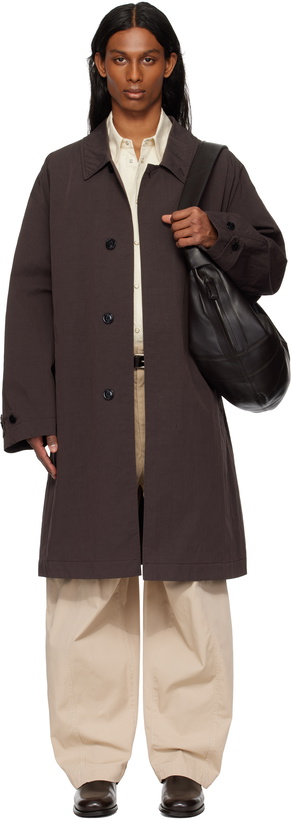 Photo: LEMAIRE Brown Car Coat