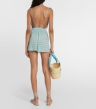 Missoni Mare Patterned knit playsuit