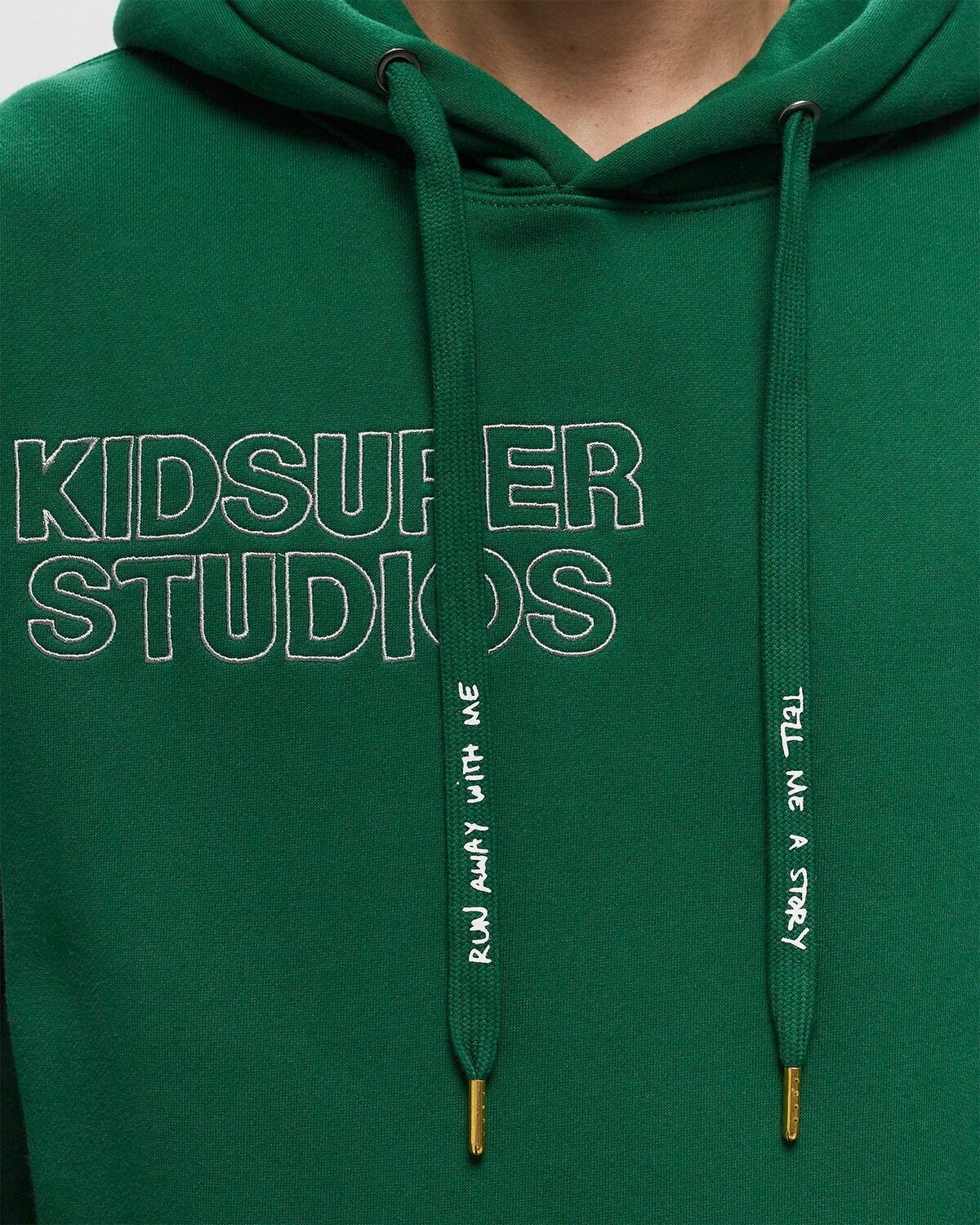 Kid Super Studios Super Sweatshirt Green Hoodies