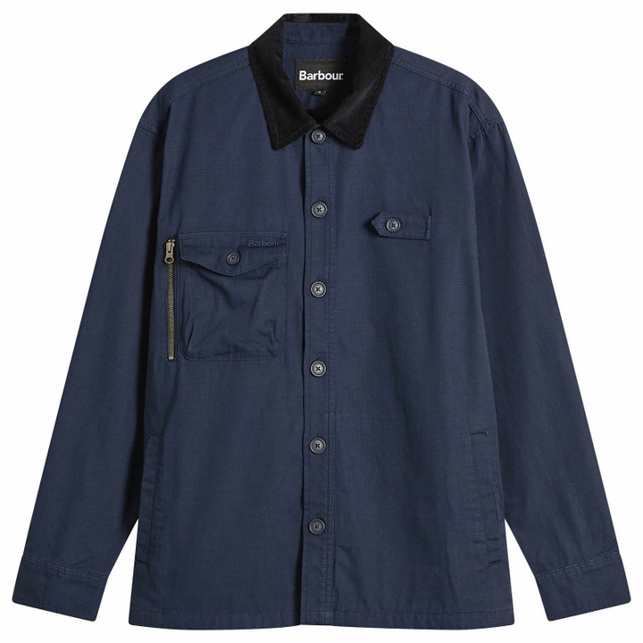 Photo: Barbour Men's Heritage+ Endurance Ripstop Overshirt in Navy