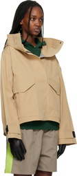 Canada Goose Beige 'Black Label' Tofino Rain Jacket