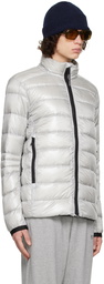 Canada Goose Silver Crofton Down Jacket