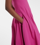 Simkhai Cotton-blend midi dress