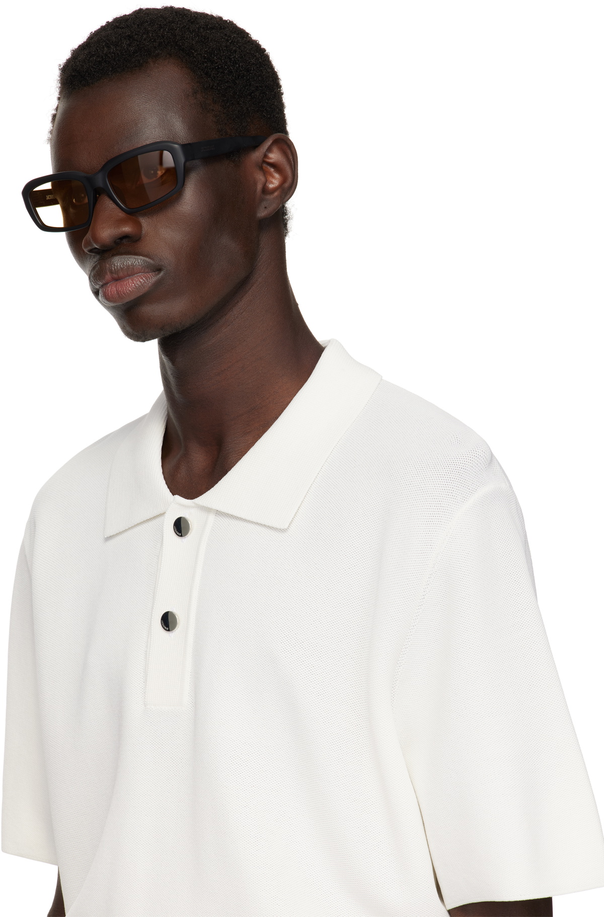 JACQUEMUS Black La Croisière 'The Marino' Sunglasses