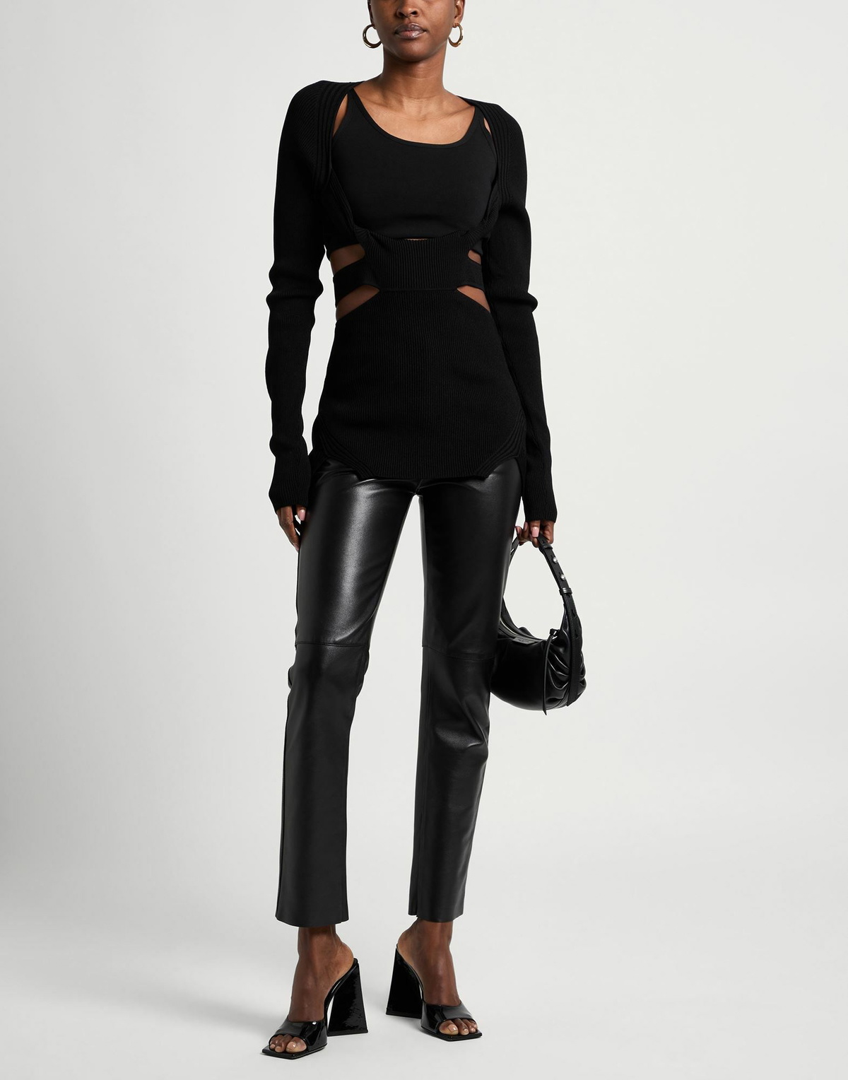Nensi Dojaka Womens Top in Black