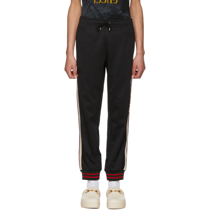 Photo: Gucci Black Logo Lounge Pants 